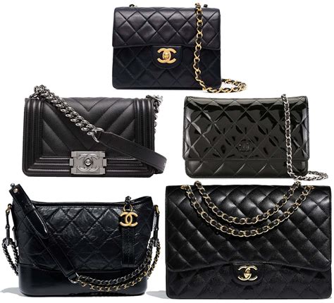 chanel handbags all